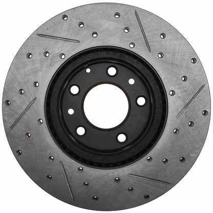 StopTech 06-07 Mazda6 Slotted & Drilled Right Front Rotor 127.45073R