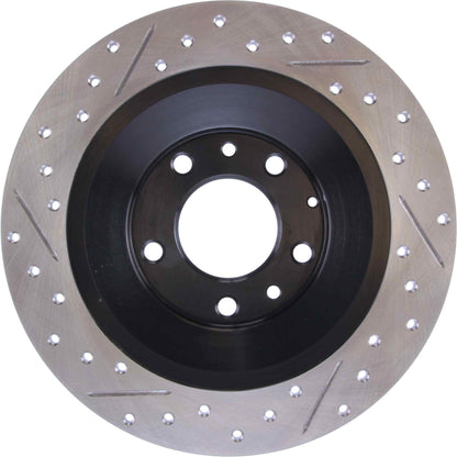 StopTech  Sport Drilled/Slotted Brake Rotor; Rear Left