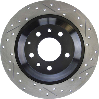 StopTech  Sport Drilled/Slotted Brake Rotor; Rear Left