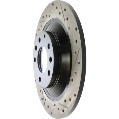 StopTech  Sport Drilled/Slotted Brake Rotor; Rear Left