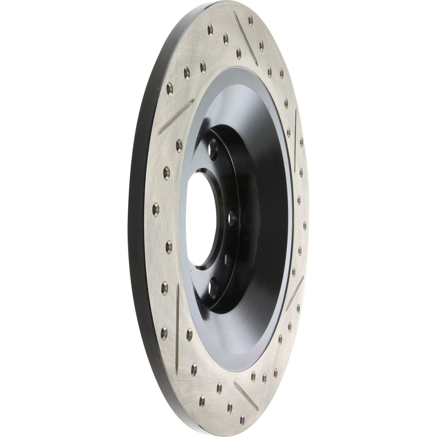 StopTech Sport Drilled/Slotted Brake Rotor; Rear Right