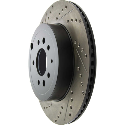 StopTech Sport Drilled/Slotted Brake Rotor; Rear Right