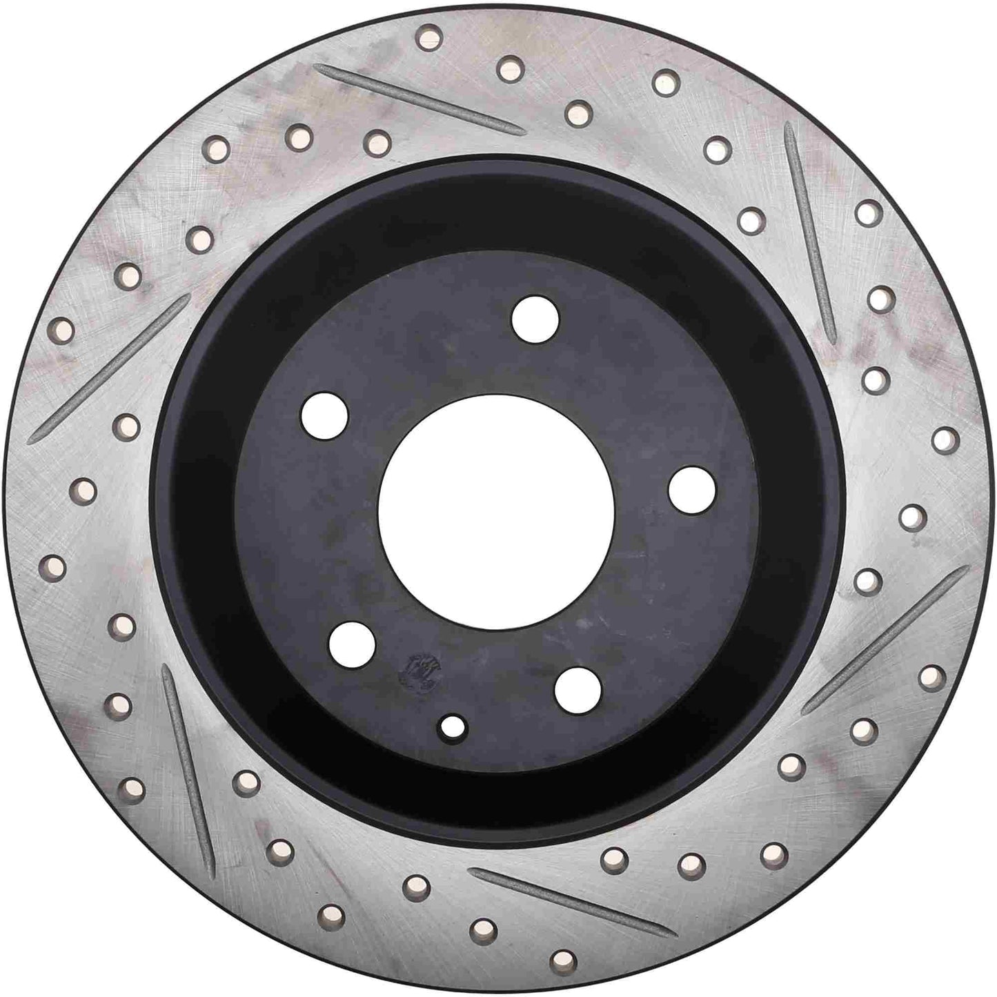 StopTech Sport Drilled/Slotted Brake Rotor; Rear Left