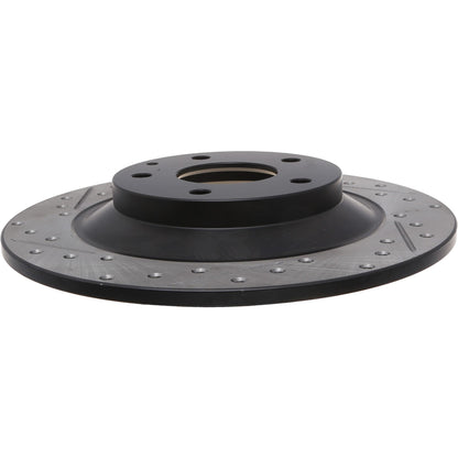StopTech Sport Drilled/Slotted Brake Rotor; Rear Right