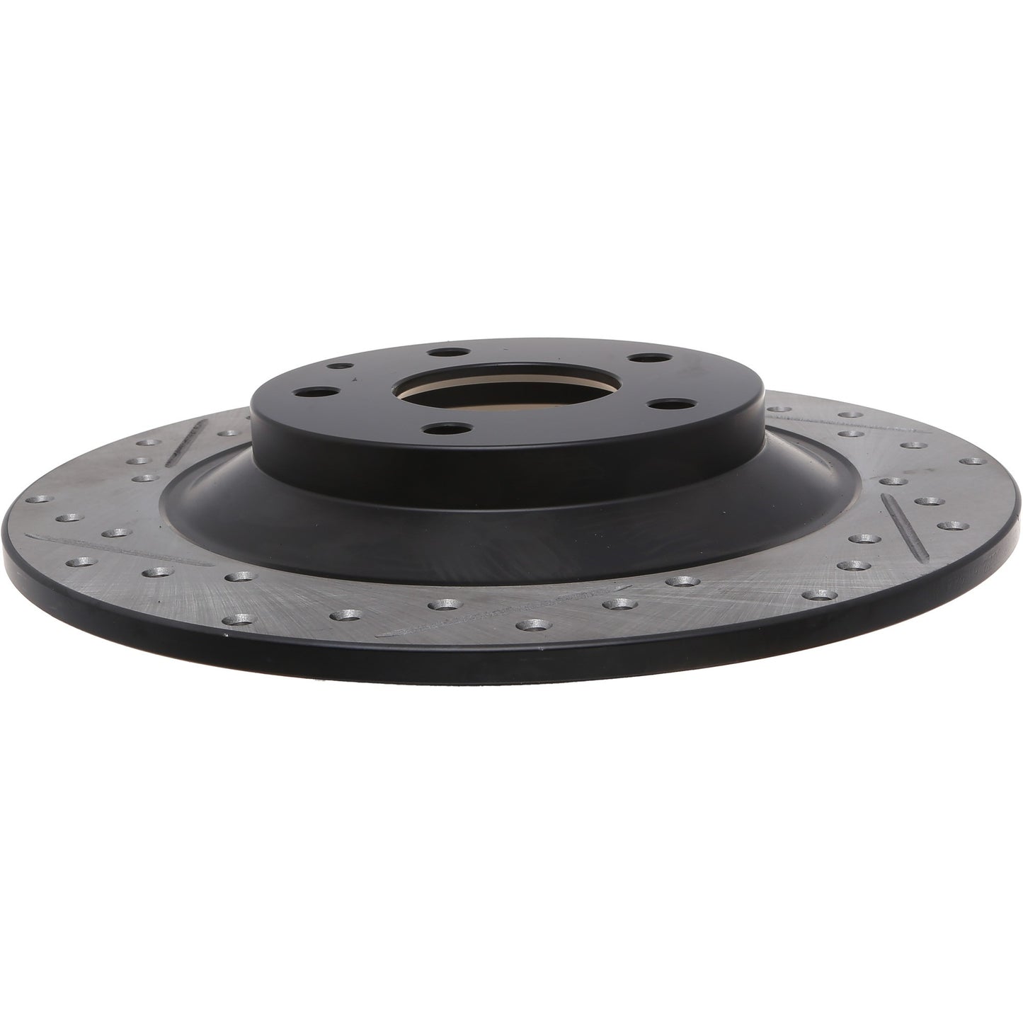 StopTech Sport Drilled/Slotted Brake Rotor; Rear Right