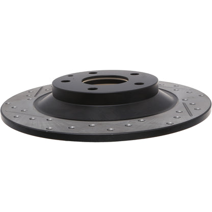 StopTech Sport Drilled/Slotted Brake Rotor; Rear Right
