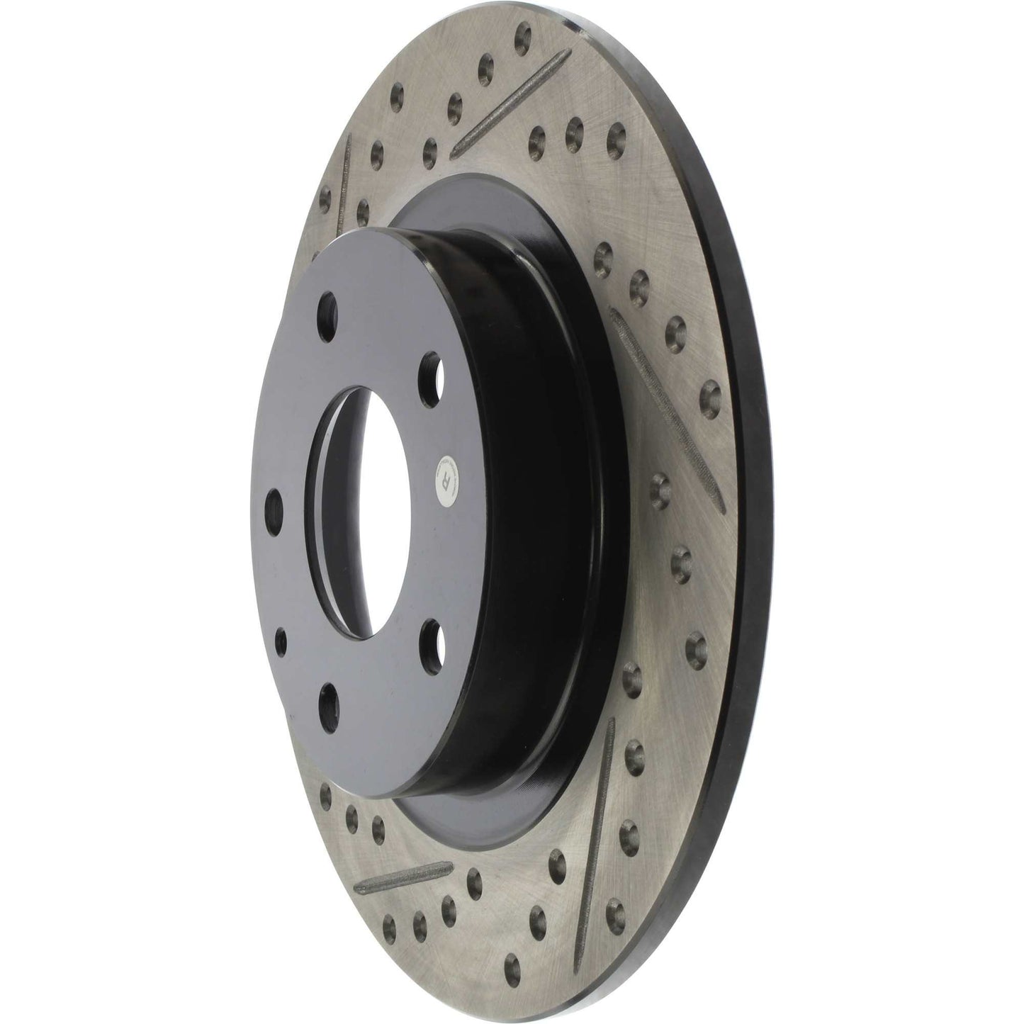 StopTech Sport Drilled/Slotted Brake Rotor; Rear Right