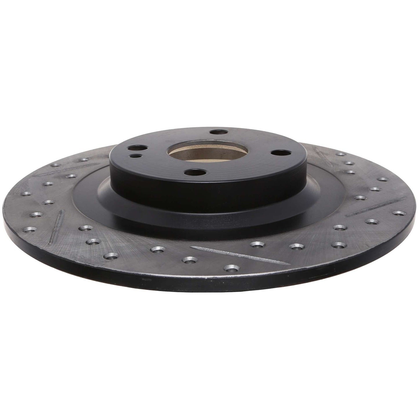StopTech Sport Drilled/Slotted Brake Rotor; Rear Left