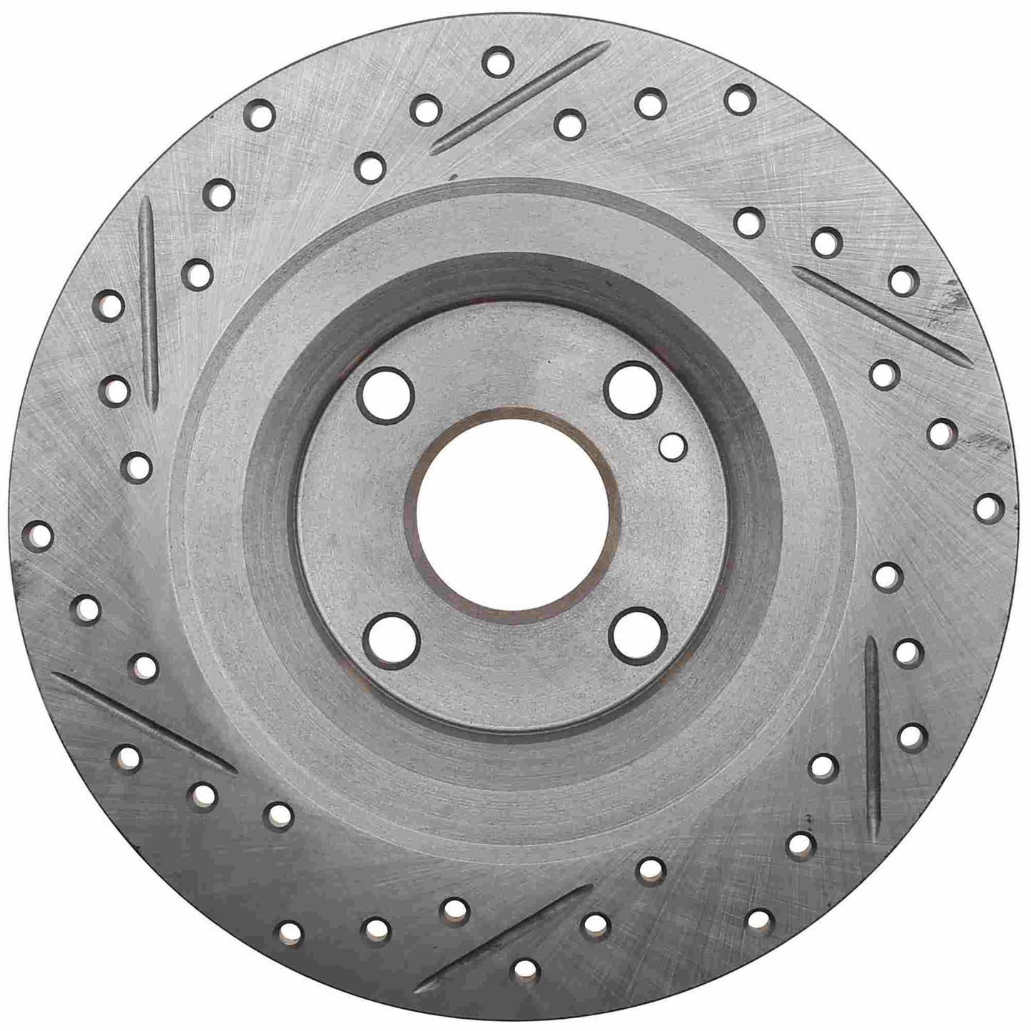 StopTech Sport Drilled/Slotted Brake Rotor; Rear Left