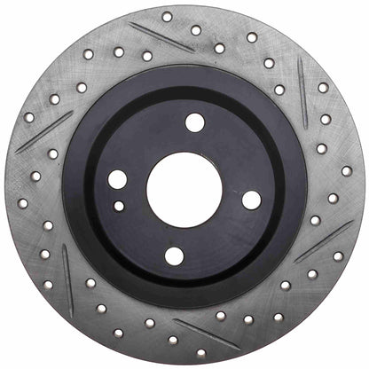 StopTech Sport Drilled/Slotted Brake Rotor; Rear Left