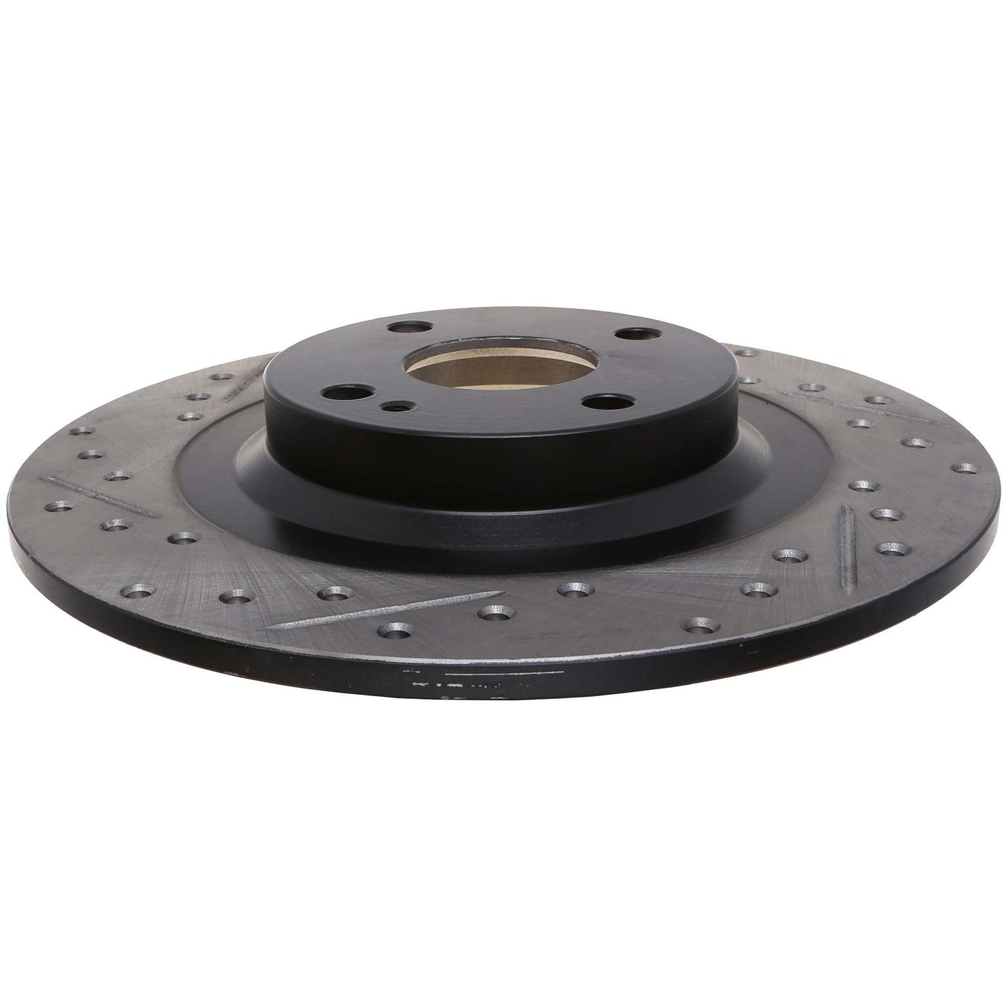 StopTech Sport Drilled/Slotted Brake Rotor; Rear Right