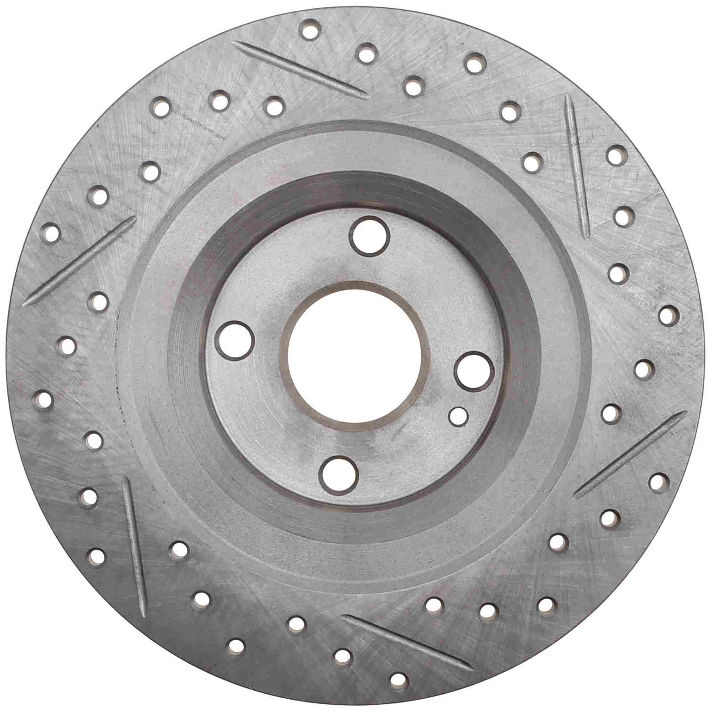 StopTech Sport Drilled/Slotted Brake Rotor; Rear Right