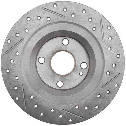 StopTech Sport Drilled/Slotted Brake Rotor; Rear Right