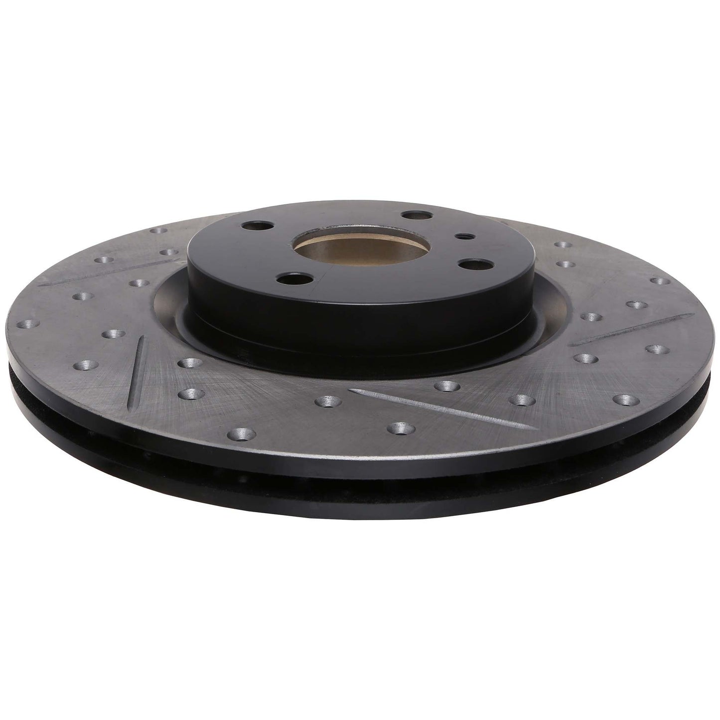 StopTech 16-18 Mazda Miata MX-5 Sport Slotted & Drilled Front Left Rotor 127.45090L