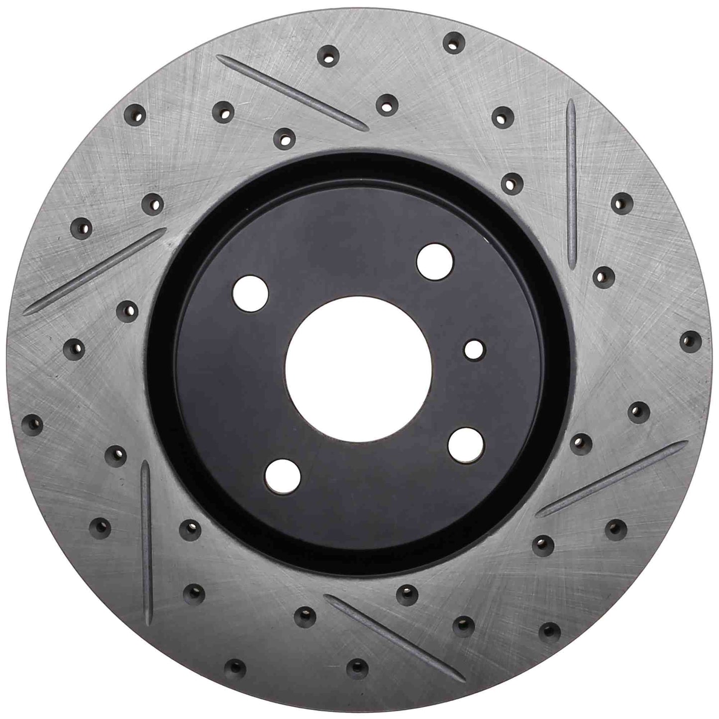 StopTech 16-18 Mazda Miata MX-5 Sport Slotted & Drilled Front Left Rotor 127.45090L