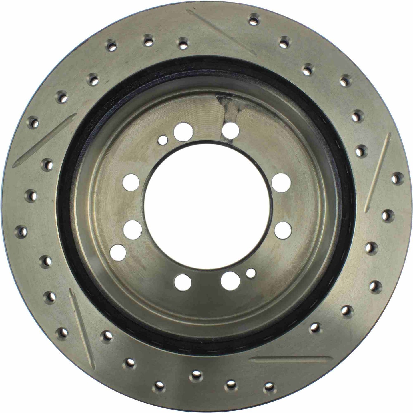 StopTech Sport Drilled/Slotted Brake Rotor; Rear Right