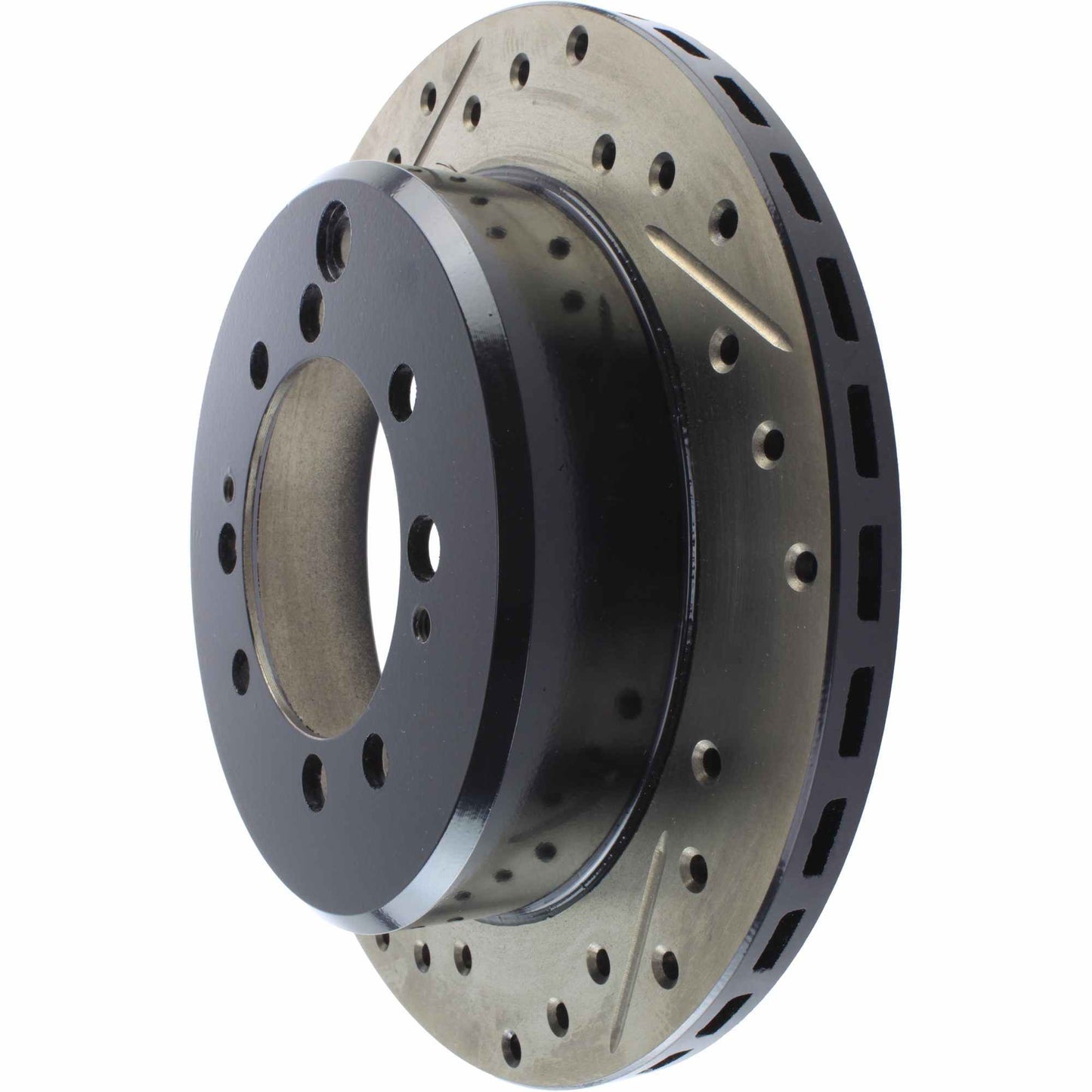 StopTech Sport Drilled/Slotted Brake Rotor; Rear Right