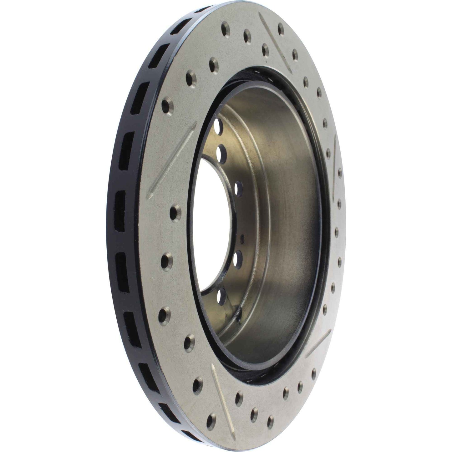 StopTech Sport Drilled/Slotted Brake Rotor; Rear Right