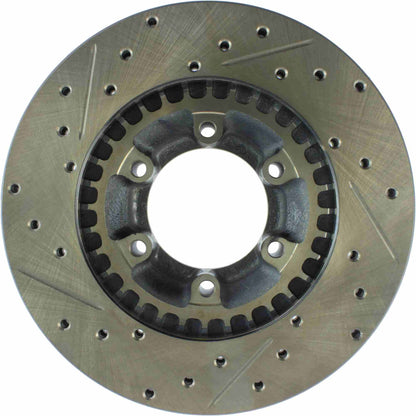 StopTech Slotted & Drilled Sport Brake Rotor 127.46025L