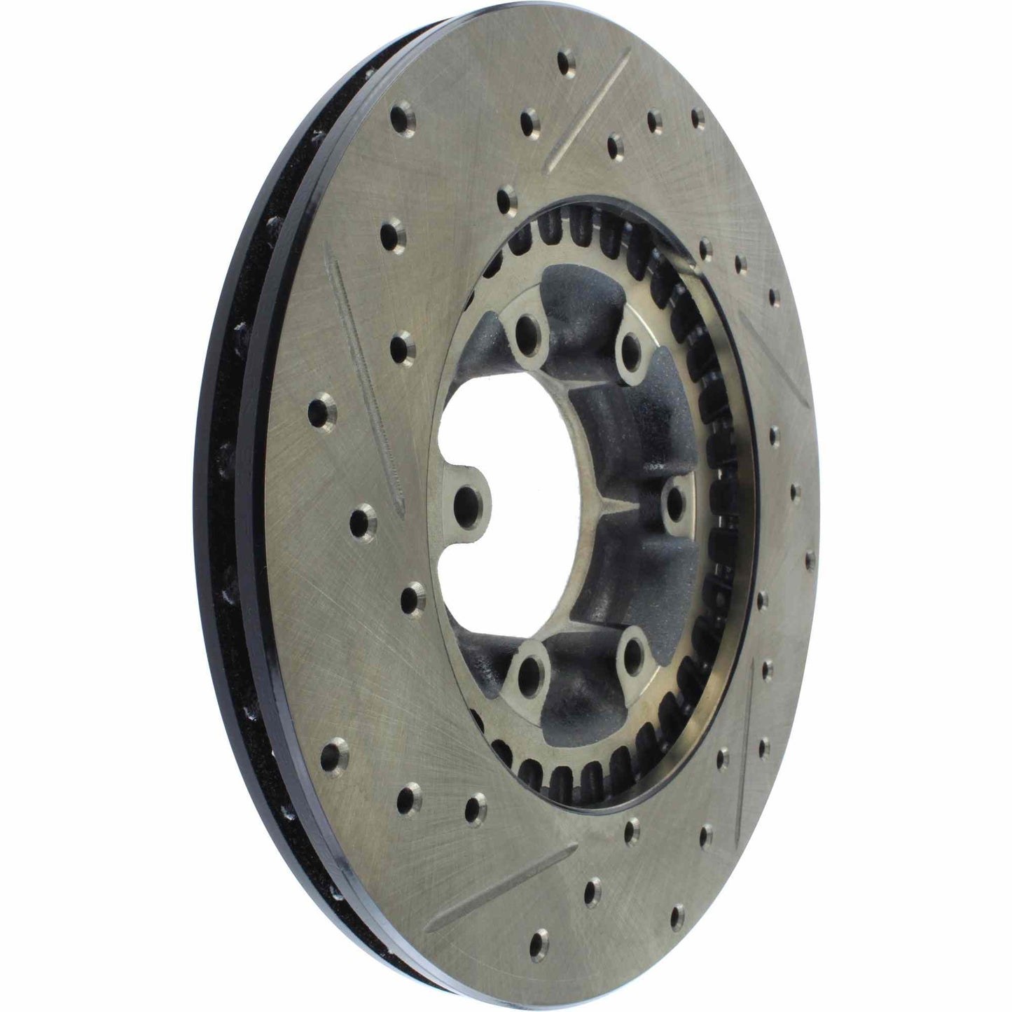 StopTech Slotted & Drilled Sport Brake Rotor 127.46025L