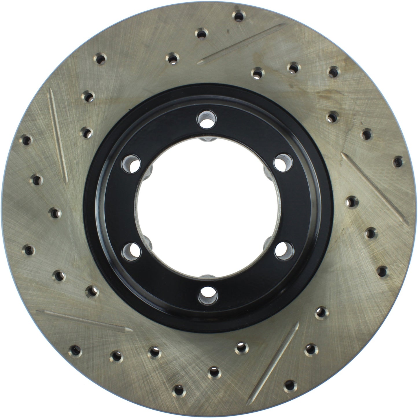 StopTech Slotted & Drilled Sport Brake Rotor 127.46025R