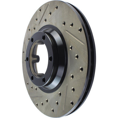 StopTech Slotted & Drilled Sport Brake Rotor 127.46025R