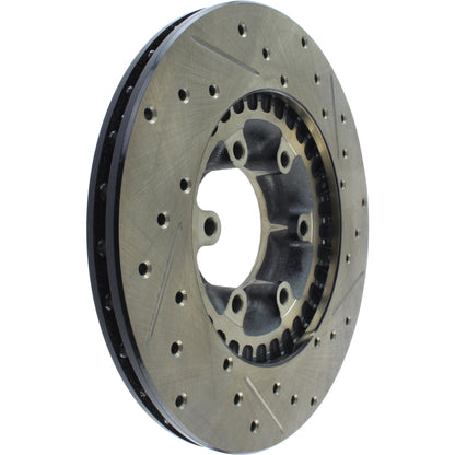 StopTech Slotted & Drilled Sport Brake Rotor 127.46025R