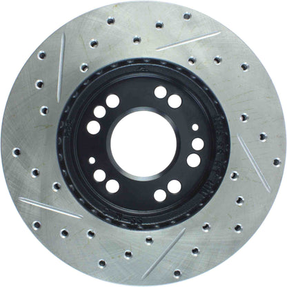 StopTech  Sport Drilled/Slotted Brake Rotor; Front Left