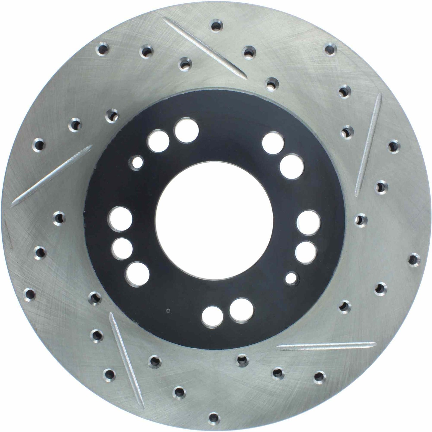 StopTech  Sport Drilled/Slotted Brake Rotor; Front Left