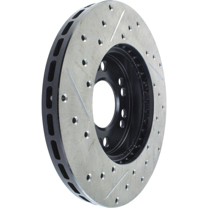 StopTech  Sport Drilled/Slotted Brake Rotor; Front Left