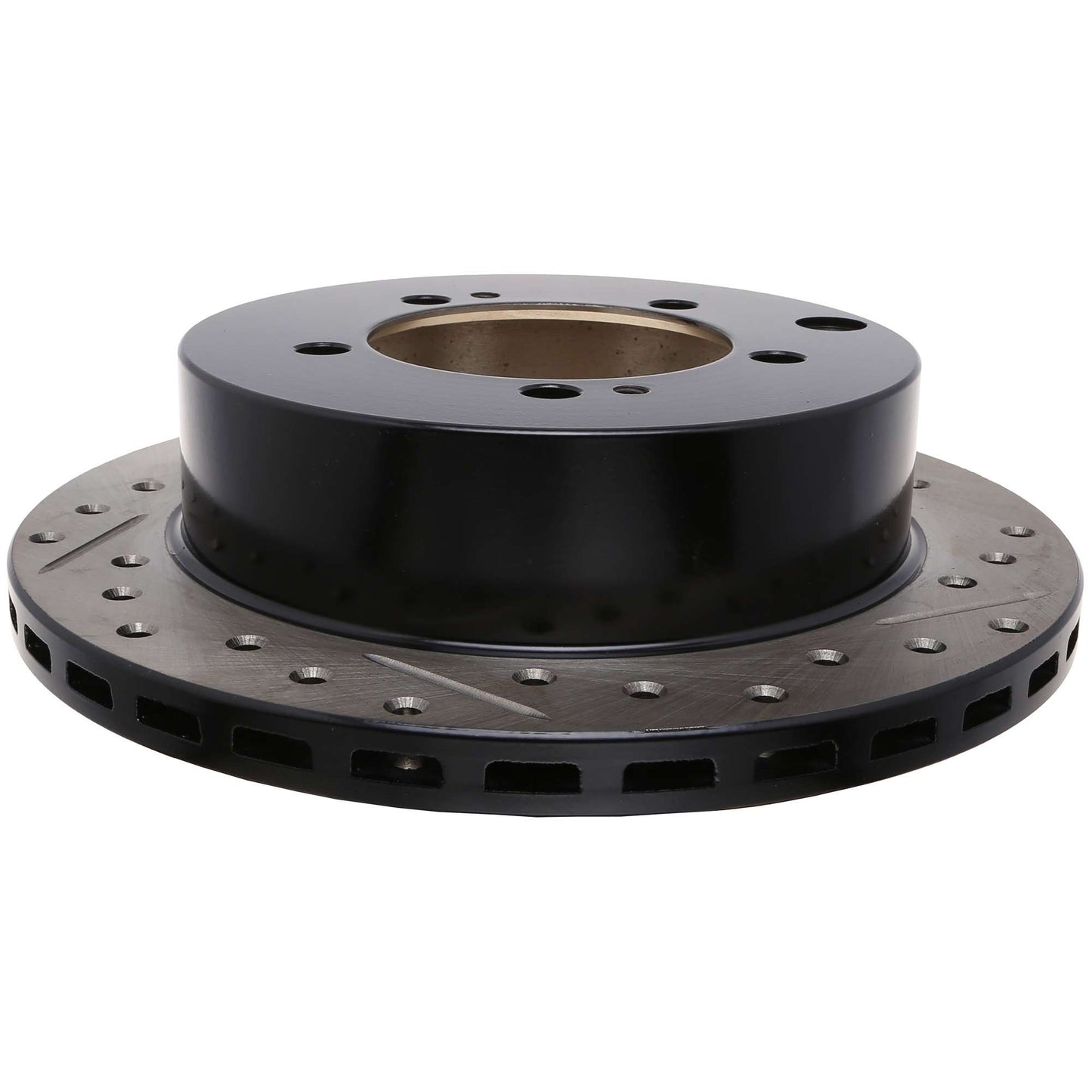StopTech 91-96 Dodge Stealth 2WD / 90-99 Mitsubishi 3000GT Left Rear Slotted & Drilled Rotors 127.46033L