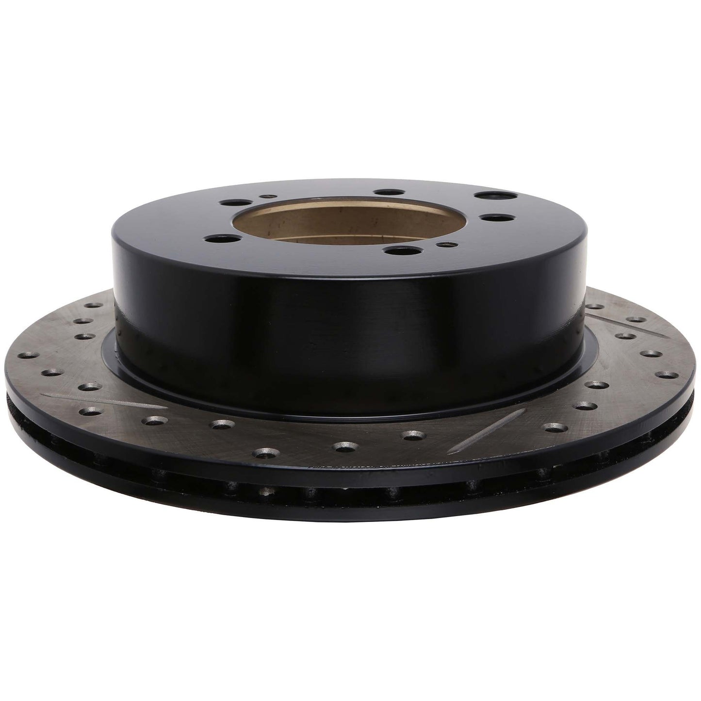 StopTech 91-96 Dodge Stealth 2WD / 90-99 Mitsubishi 3000GT Right Rear Slotted & Drilled Rotors 127.46033R