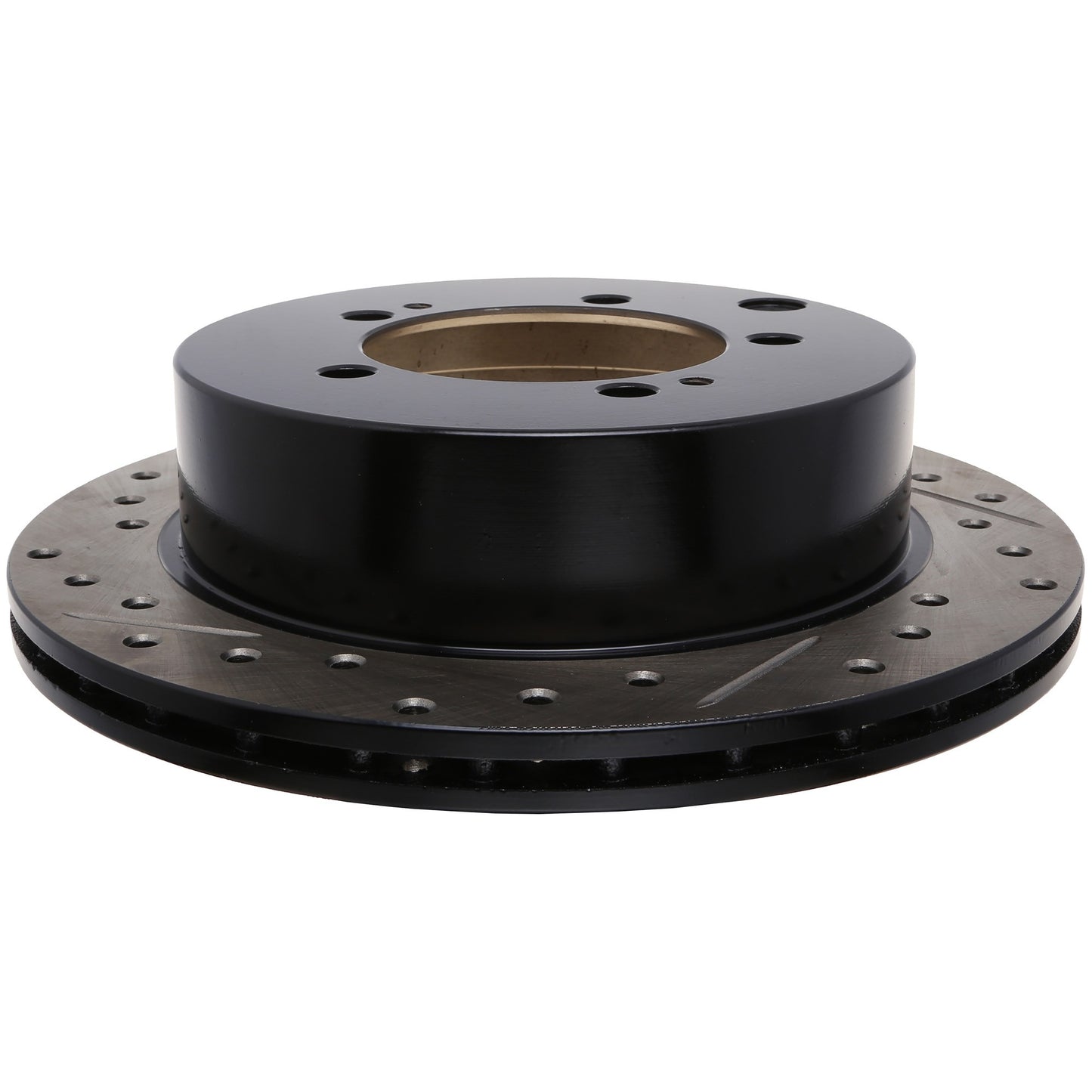 StopTech 91-96 Dodge Stealth 2WD / 90-99 Mitsubishi 3000GT Right Rear Slotted & Drilled Rotors 127.46033R