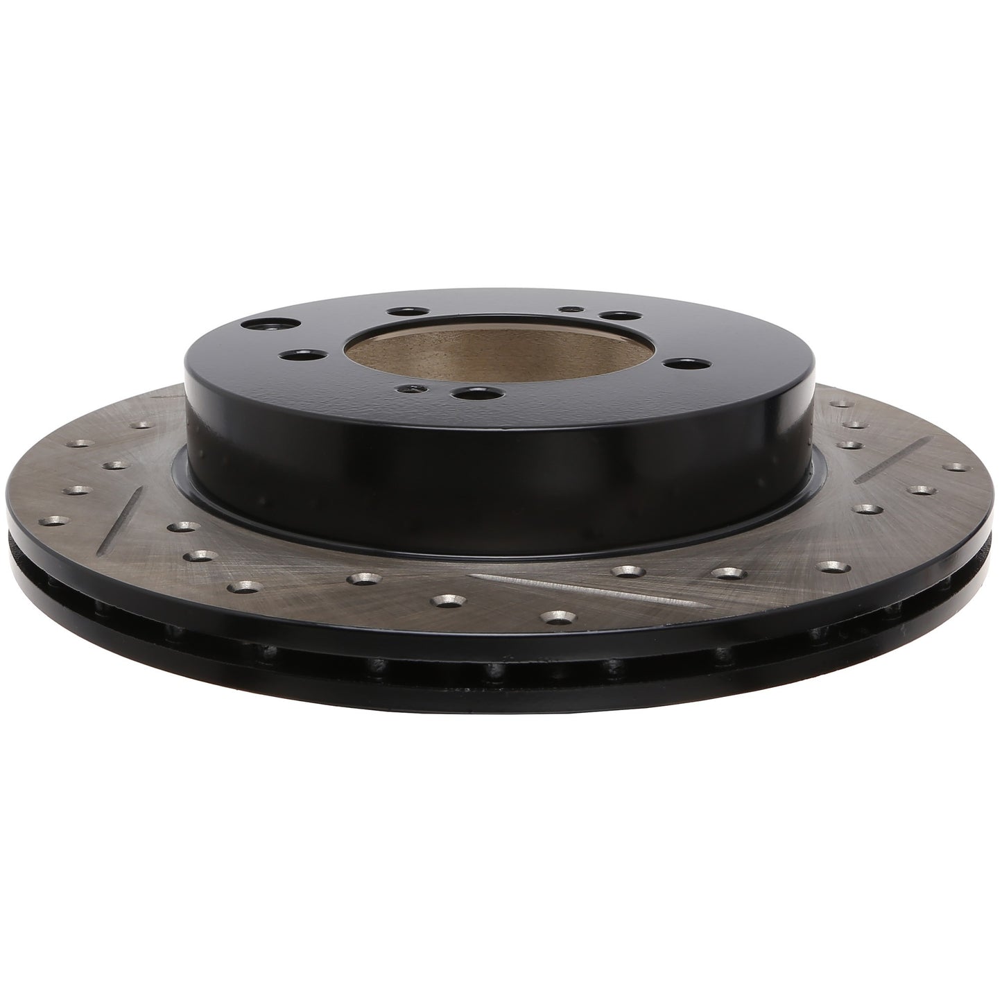 StopTech 91-93 Dodge Stealth/Mitsubishi 3000GT Slotted & Drilled Sport Brake Rotor - Rear Left 127.46034L