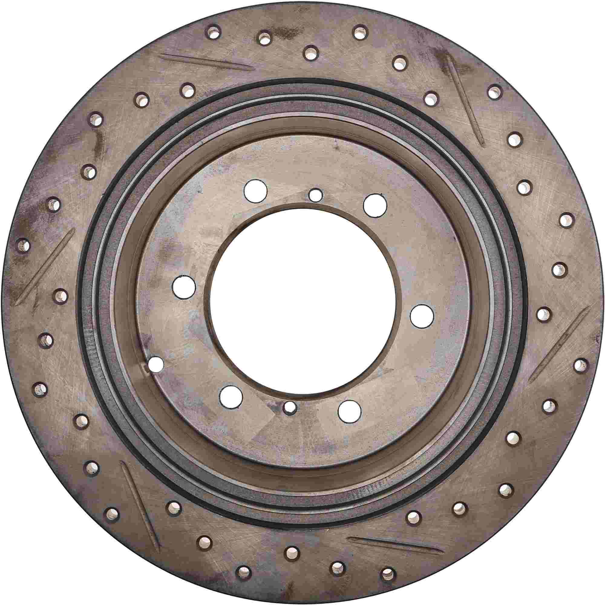 StopTech Sport Cryo Drilled/Slotted Brake Rotor; Rear Right