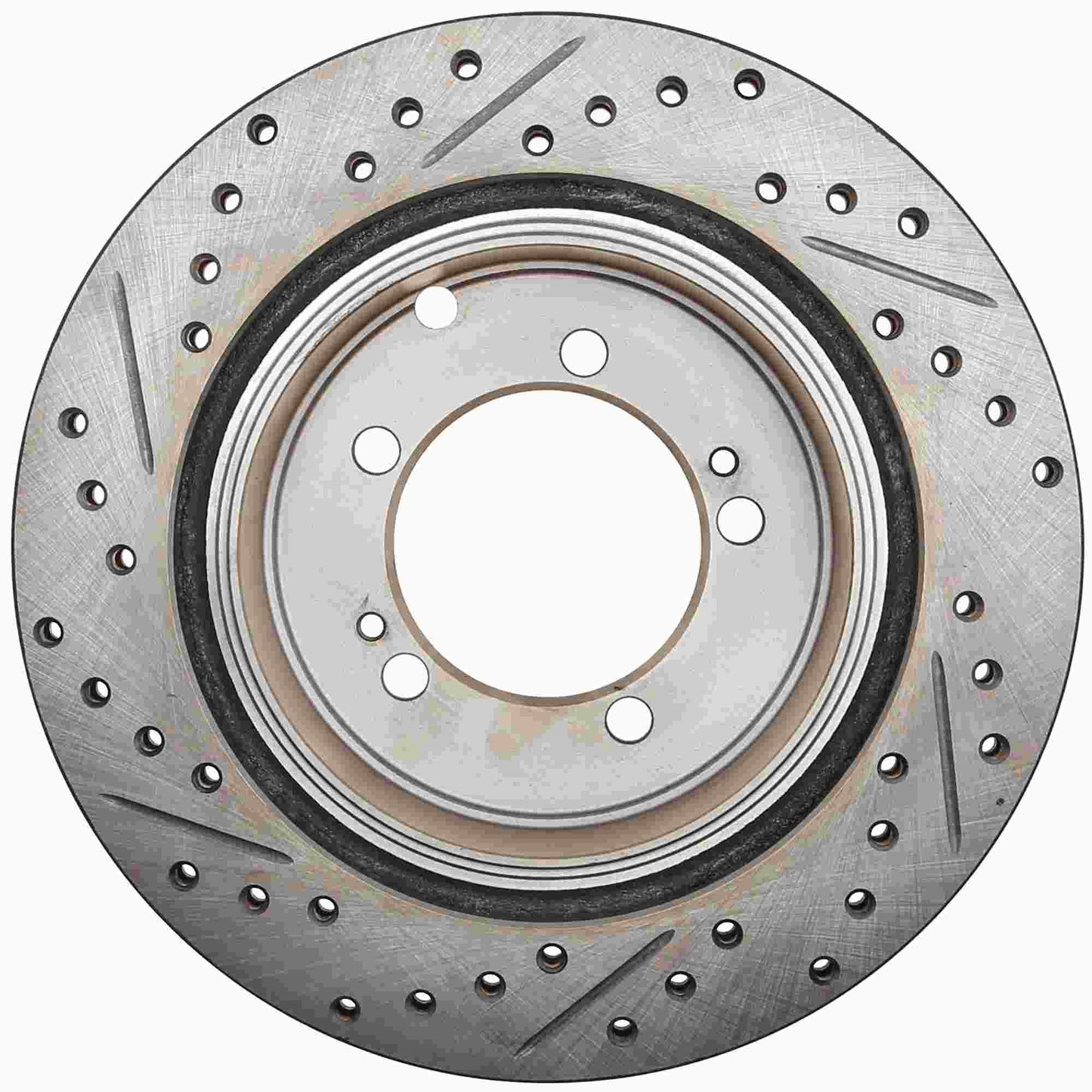 StopTech 94-96 Dodge Stealth / 6/93-99 Mitsubishi 3000GT VR4 Slotted & Drilled Left Rear Rotor 127.46053L