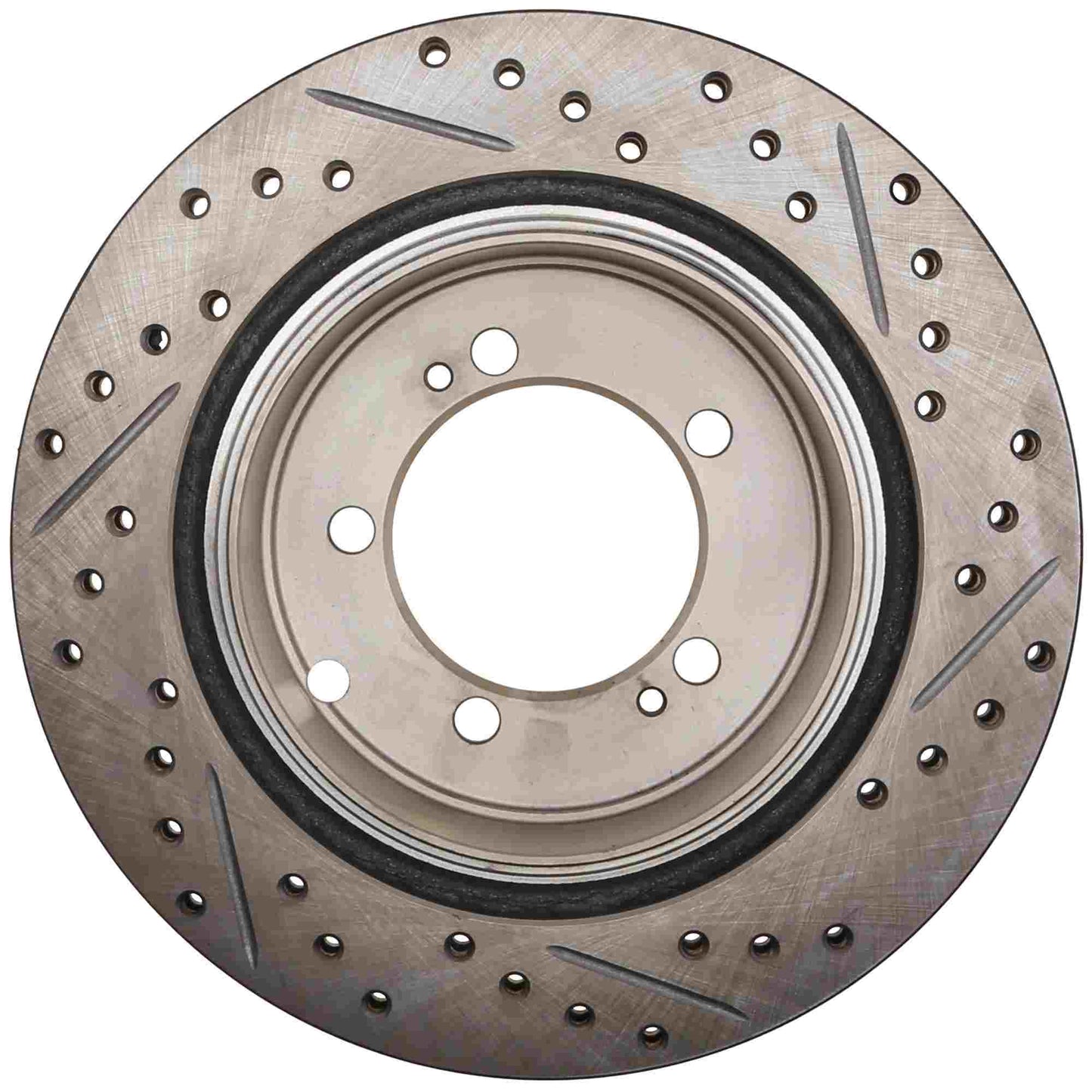 StopTech 94-96 Dodge Stealth / 6/93-99 Mitsubishi 3000GT VR4 Slotted & Drilled Right Rear Rotor 127.46053R