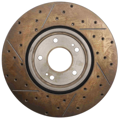 StopTech Slotted & Drilled Sport Brake Rotor 127.46064L