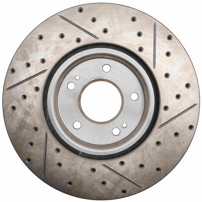 StopTech Slotted & Drilled Sport Brake Rotor 127.46064R