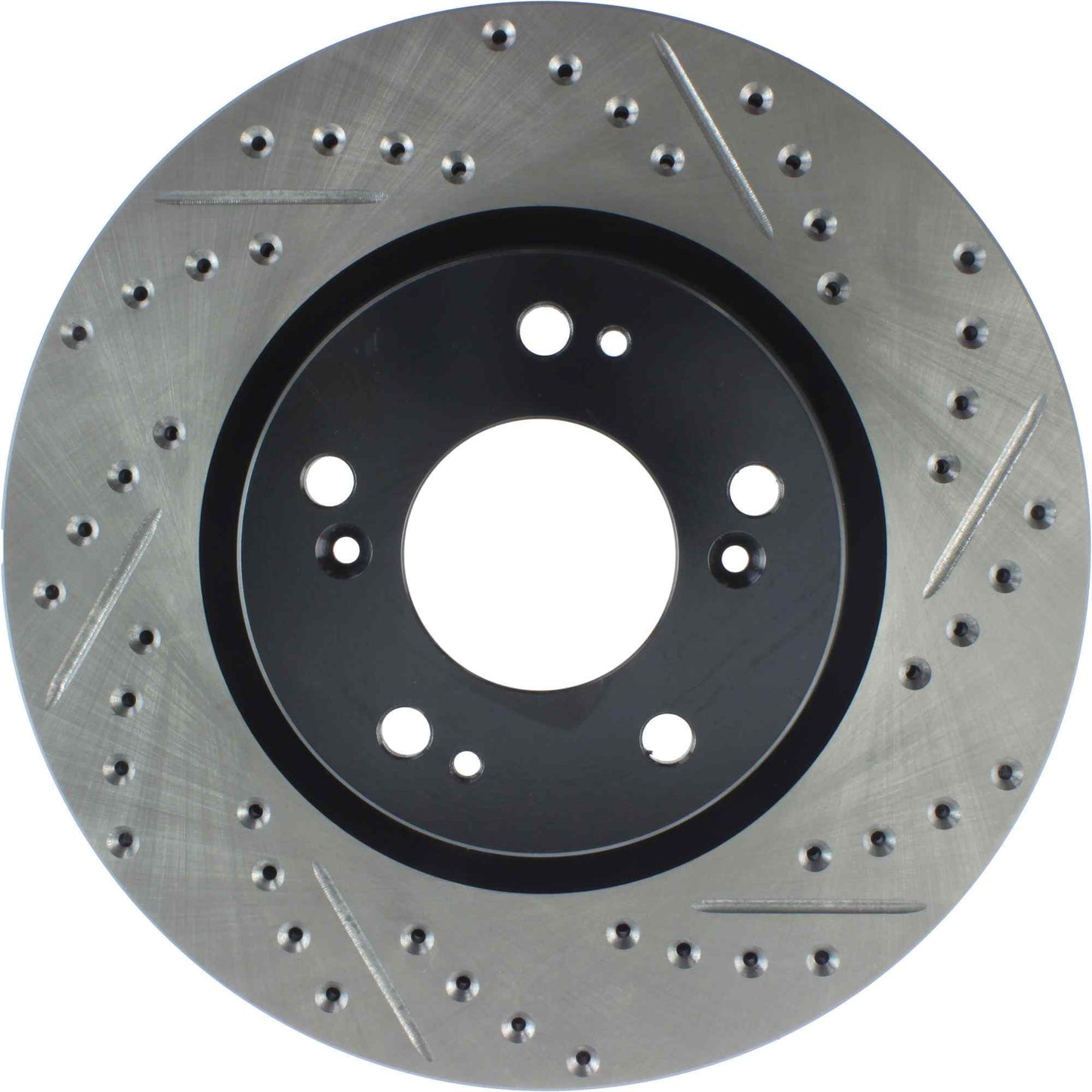 StopTech  Sport Drilled/Slotted Brake Rotor; Front Left