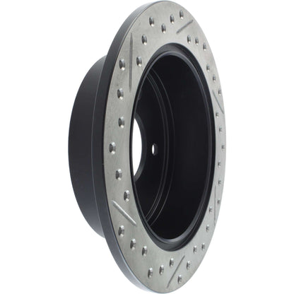 StopTech Sport Drilled/Slotted Brake Rotor; Rear Left