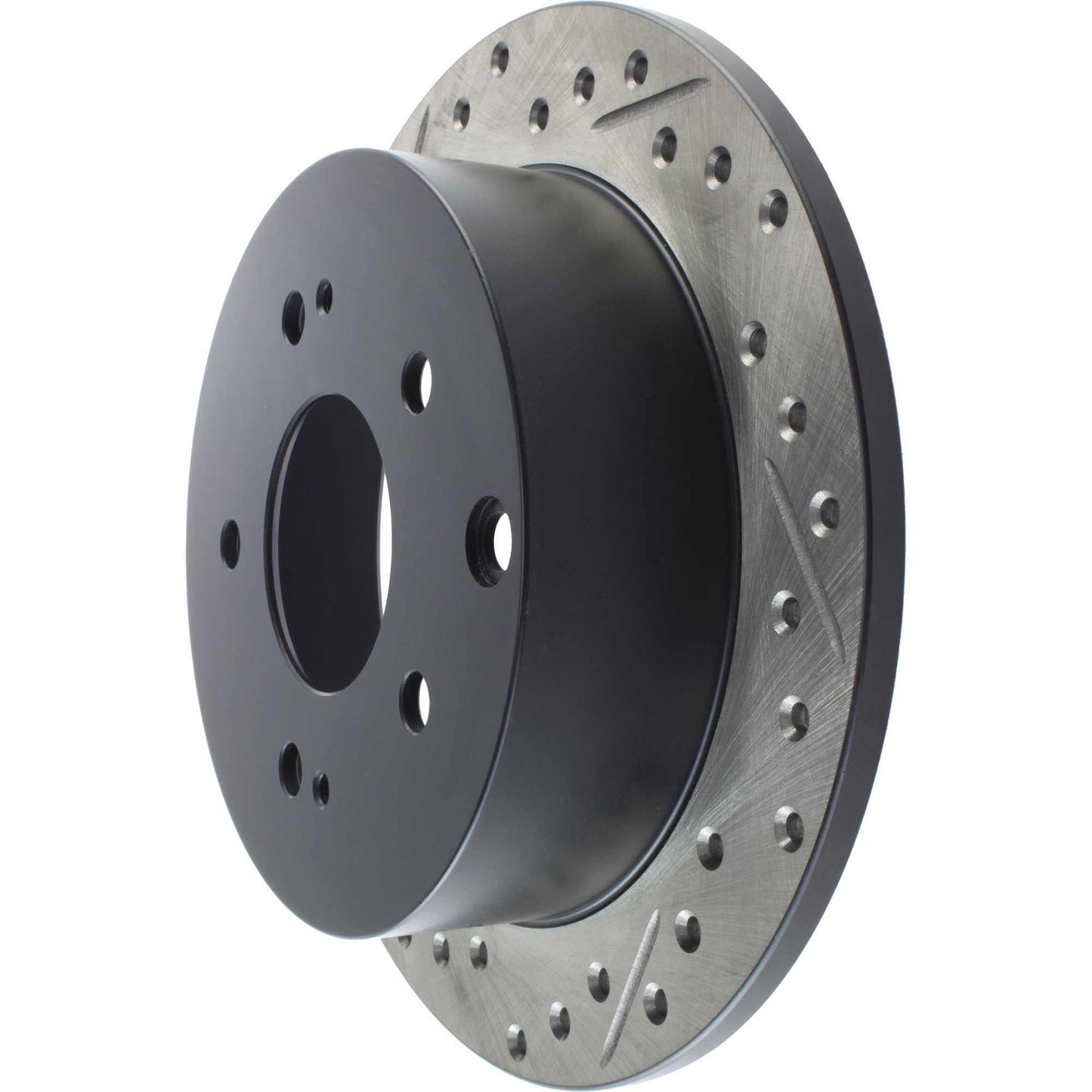 StopTech Sport Drilled/Slotted Brake Rotor; Rear Right