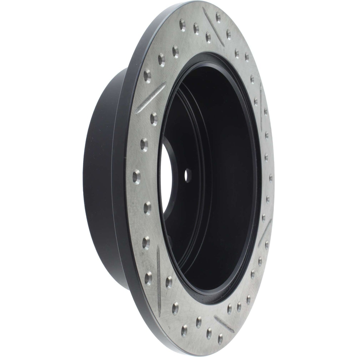 StopTech Sport Drilled/Slotted Brake Rotor; Rear Right