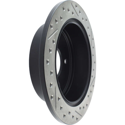 StopTech Sport Drilled/Slotted Brake Rotor; Rear Right