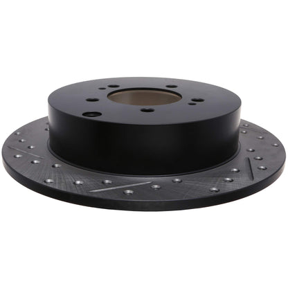 StopTech Sport Drilled/Slotted Brake Rotor; Rear Right