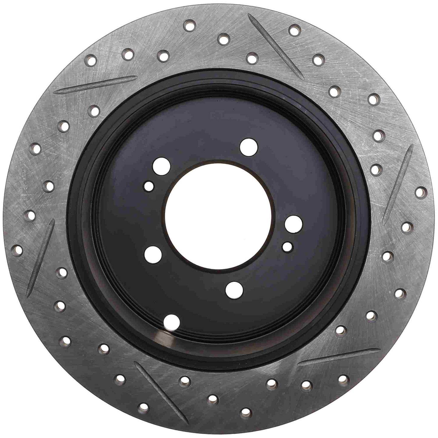StopTech Sport Drilled/Slotted Brake Rotor; Rear Right