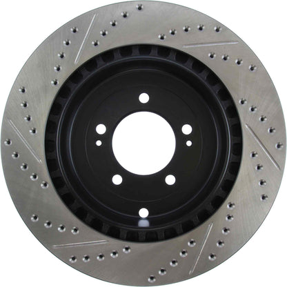StopTech Sportstop Cryo Slotted & Drilled Sport Brake Rotor 127.46075CL