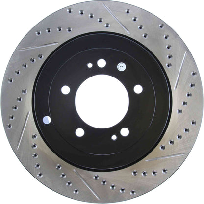 StopTech Sportstop Cryo Slotted & Drilled Sport Brake Rotor 127.46075CL