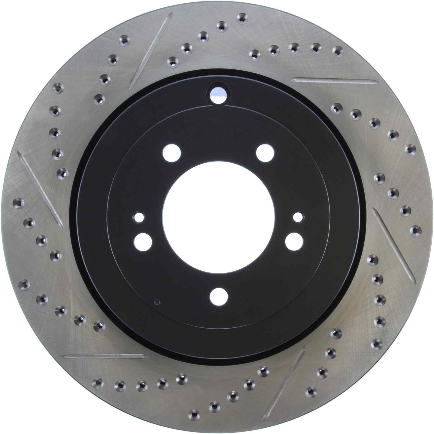 StopTech  Sport Cryo Drilled/Slotted Brake Rotor; Rear Right