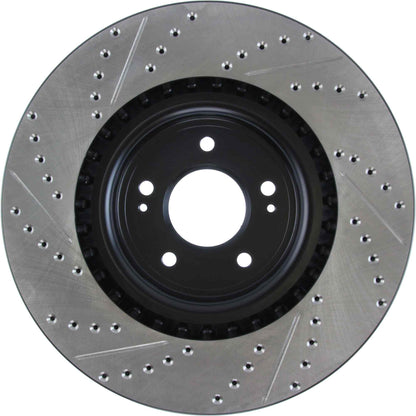 StopTech Sportstop Cryo Slotted & Drilled Sport Brake Rotor 127.46076CL